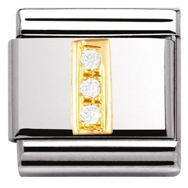 Image of Nomination Cubic Zirconia I Charm