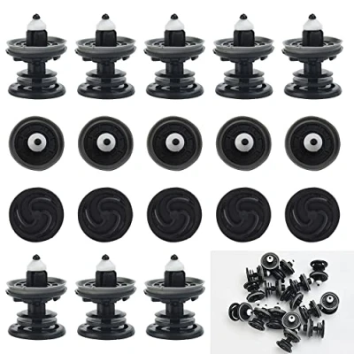 Image of STCRERAG 20pcs Door Panel Card Trim Clips,Auto Fasteners Mounting Clips,Car Clips Durable Plastic Bumper Fastener