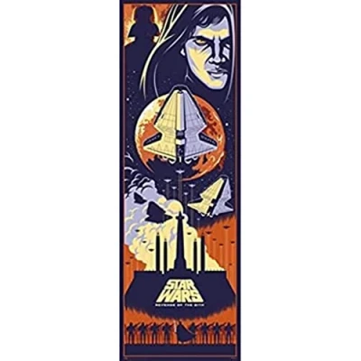 Image of Grupo Erik Star Wars Episode III Door Poster, 53x158cm