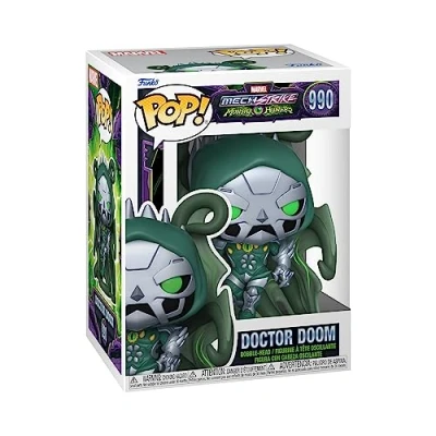 Image of Funko POP! Marvel: Monster Hunters Dr. Doom Marvel Comics Collectable Vinyl Figure Gift Idea Official Merchandise Toys for Kids &amp; Adults Comic Books Fans Model Collectors