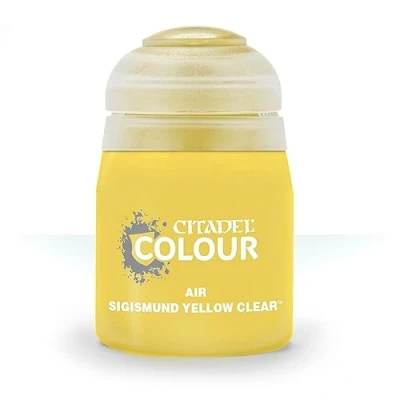 Image of Games Workshop Citadel Colour Air: Sigismund Yellow Clear (24ml)