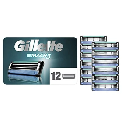 Image of Gillette Match3 Base Blades for Men Pack of 12