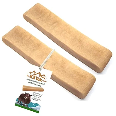 Image of the K2 Yak chew Dog Treats 100% Natural and Long Lasting (X Large x 2 (two))