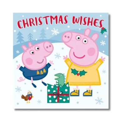 Image of Peppa Pig Danilo Promotions Ltd Official Christmas Card for Her, a Girl