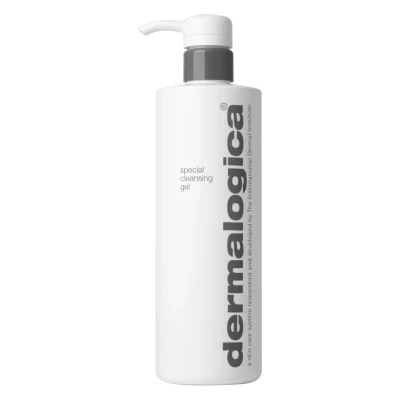 Image of Dermalogica Special Cleansing Gel 500ml Soap Free, Foaming for All Skin Types, Removes Impurities and Maintains Skin&#039;s Natural Moisture, with Calming Balm Mint Lavender Extracts