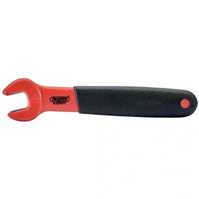 Image of Draper VDE Approved Fully Insulated Open End Spanner, 8mm