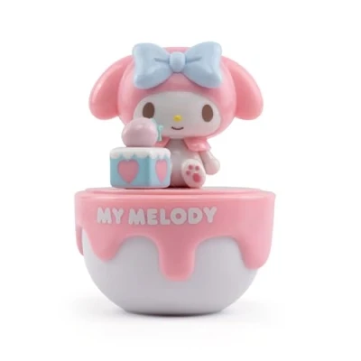 Image of BANDAI Sanrio Hello Kitty and Friends 50th Anniversary Capsule 8cm Collectible My Melody Figure with Display Box, Cute Gifts, Collectibles, Anime Gifts for Girls