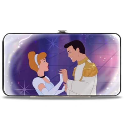 Image of Buckle Down Women&#039;s Standard Hinge Wallet Cinderella, 7&quot; x 4&quot;