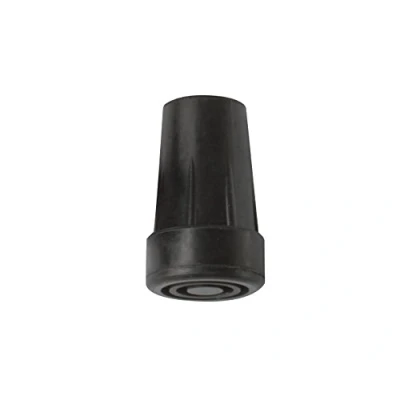 Image of Replacement Rubber Ferrule for Walking Sticks 19mm Black (Pack of 1)
