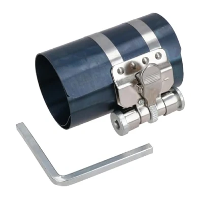 Image of AB Tools Toolzone 75mm 175mm Piston Ring Compressor with Stainless Steel Clamp 100mm Height