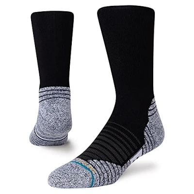 Image of Stance Crew Sock Versa Feel360 x Infiknit (Black, Small)
