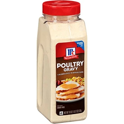 Image of McCormick Poultry Gravy Mix 510g Tub Great For Chicken &amp; Turkey