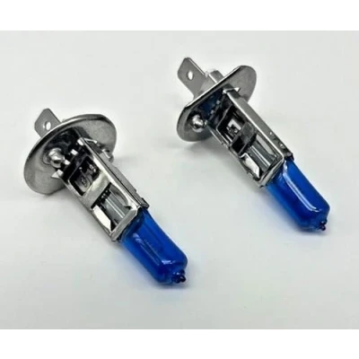 Image of MSA H1 100w Xenon White 448 Head Light Bulbs 24v HGV Lorry Truck (Pair)