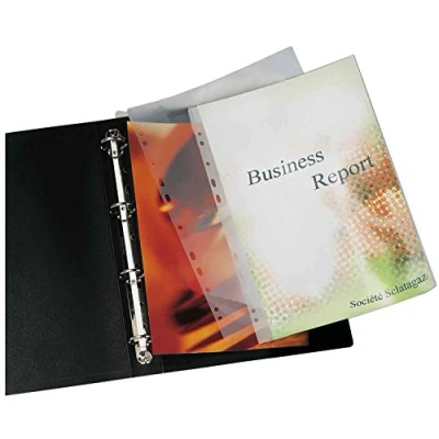 Image of Pavo Laminating Pouches A4 2x125 Micron Filex (11 Holes) Glossy (Pack of 100)