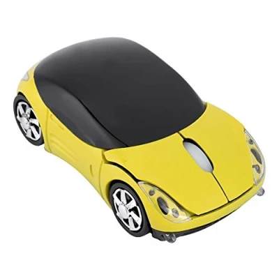 Image of Wireless Mouse,2.4G Mouse Optical 1600DPI,USB Cordless Mice PC Computer Laptop Mouse,Ergonomic Gaming for Mac/ME/Windows PC/Tablet Office(Yellow)