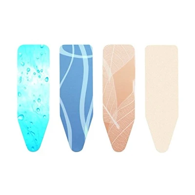 Image of Brabantia 191527 Ironing Board Cover with 2 mm Foam 124 x 45 cm, Wide, Neutral Assorted Colours