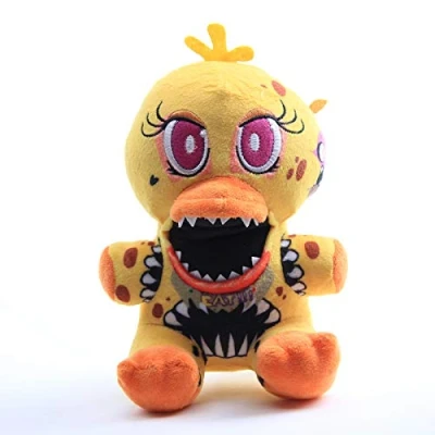 Image of uiuoutoy Five Nights At Freddy&#039;s Plushies FNAF Twisted Ones Chica Plush Soft Toy Doll Kids Gift