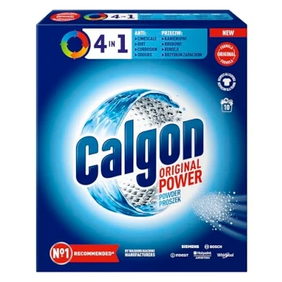 Image of Calgon Anti limescale 4 in 1 Powder, White/Blue, 500 Grams