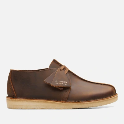 Image of Clarks Originals Desert Trek Mens Shoes in Beeswax 7 UK