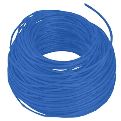 Image of SPARES2GO Strimmer Line Spool Refil Compatible with Qualcast GT25 GT30 GGT3001 GGT4001 GGT4502 GGT600A1 GT2518 GT2826 Trimmers 30m x 1.5mm (Blue)