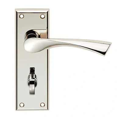 Image of Carlisle Brass SZR023PN Door Handle, Polished Nickel