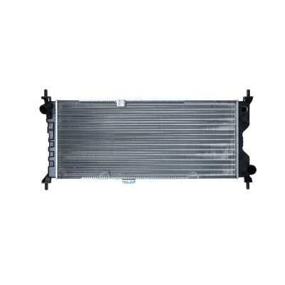 Image of 1300151, 90410049 Engine radiator NRF 507522A Aluminium 650mm 285mm 34mm Economy Class Mechanically jointed cooling fins VAUXHALL: Nova CC, Corsa Mk1