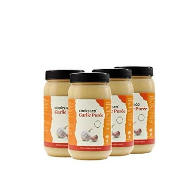 Image of Cooks &amp; Co Garlic Puree 1.2 Kg (Pack of 4)