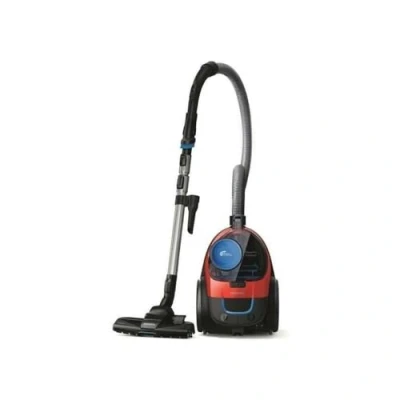 Image of Philips PowerPro Compact FC9330/09 Bagless Vacuum Cleaner, 650W, Dust Capacity 1.5L, Built in Crevice Crevice, Red