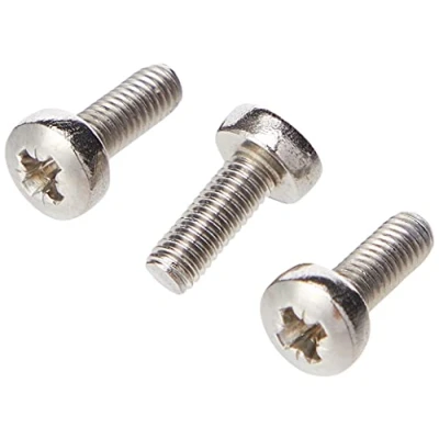 Image of Machine Screws/Bolts A2 Stainless Steel Pozi Pan Head Mch Screw M3 3mm x 8mm (Pack of 100)