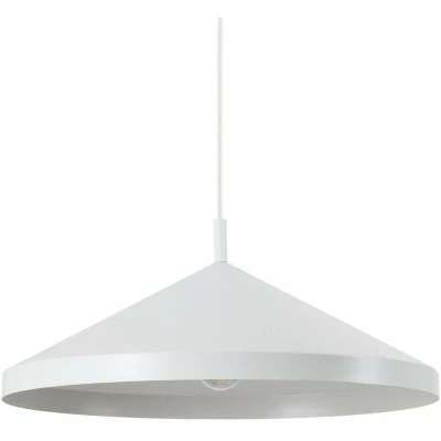 Image of Yurta Dome Pendant Ceiling Light White 50cm