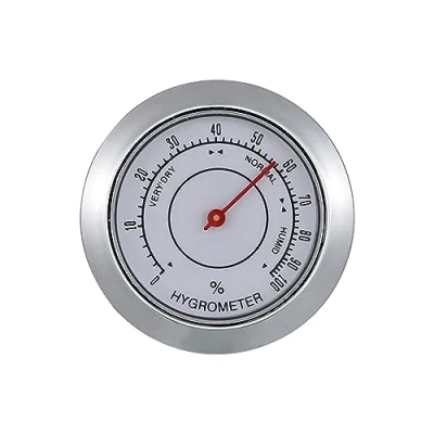 Image of 43mm Humidity Detectors Hygrometer Thermometers Accurate Portable Mechanical