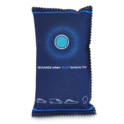 Image of Quebec 350g Car Dehumidifier Bag Moisture &amp; Damp Absorber for Windscreens Interior 100% Leakproof, Reusable Dashboard Condensation Remover
