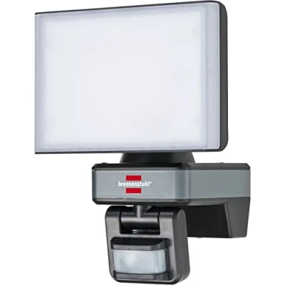 Image of Brennenstuhl Connect WIFI LED Floodlight with Motion Sensor WF 2050 P / Security Light 20W Controllable Via Free App