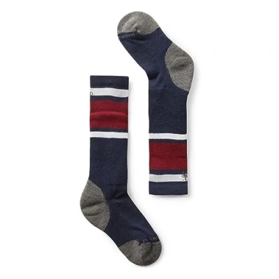 Image of Smartwool Kids&#039; Wintersport Full Cushion Stripe OTC Socks