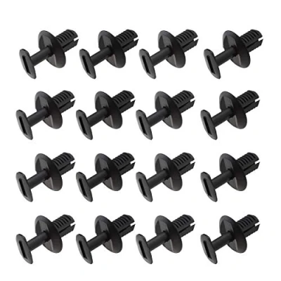 Image of the Lord of Tools 40pcs Car Wheel Arch Lining Rear Door Trim Moulding Clips Black Push Pin Rivet Fastener Retainer Compatible with Sprinter Vito A0009913940