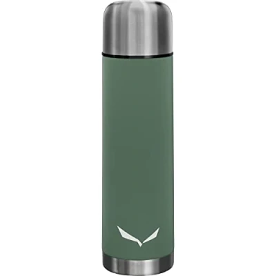 Image of SALEWA Rienza 1L Thermo Stainless Steel Bottle , Duck Green, UNISEX