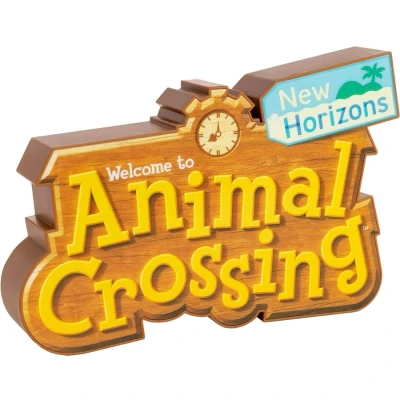 Image of Paladone PP8377NN Animal Crossing Logo Light with Two Modes, Merchandise