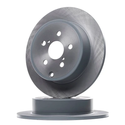 Image of 4243105030, 4243105060, 42431YZZAA Brake disc FEBI BILSTEIN 26061 Rear Axle 280mm 10mm 5 Hole 100mm solid Coated TOYOTA: Avensis II Hatchback