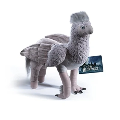 Image of The Noble Collection Buckbeak Collector&#039;s Plush Officially Licensed 15in (38cm) Harry Potter Toy Dolls Grey Hippogriff For Kids &amp; Adults