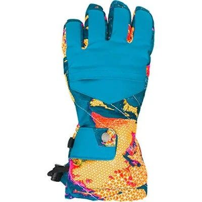 Image of Spyder Synthesis Ski Gloves, Girls, Glacier pr, L