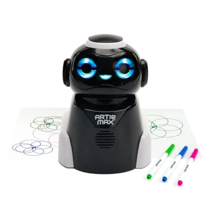 Image of Learning Resources Artie Max The Coding Drawing Robot, STEM Toys for 8 12 Year Olds, Kids Learn Blockly, Snap!, JavaScript, Python &amp; C++, Ages 8+,Multicolor,6.1 x 7.6 8.3 inches