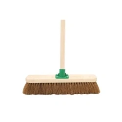 Image of Coco Soft Broom with Handle 18 Inch G.01/Black T/C4
