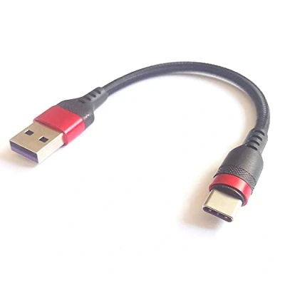 Image of DUXIAOSHA USB C Cable 0.2m short Type Fast charger Charging Braided Connect enabled devices 20CM
