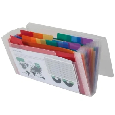Image of Liderpapel 43804 Polypropylene Folders for Letters and Cheques Spectrafile 13