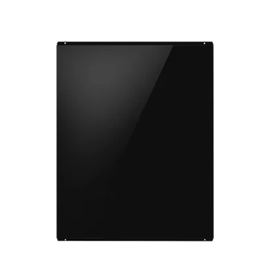 Image of Baridi 60cm Glass Splashback, Backguard Wall Panel for Cooker Hoods, Extractor Fans, Range Hoods Heat Resistant, Black Easy to Install DH194