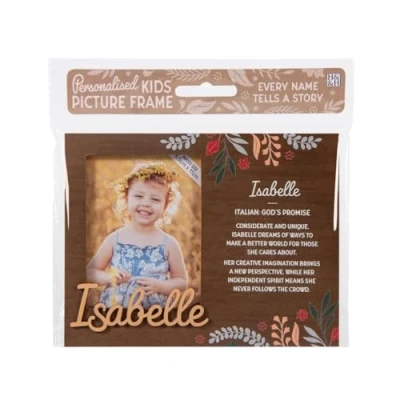 Image of Personalised picture frames (Isabelle)