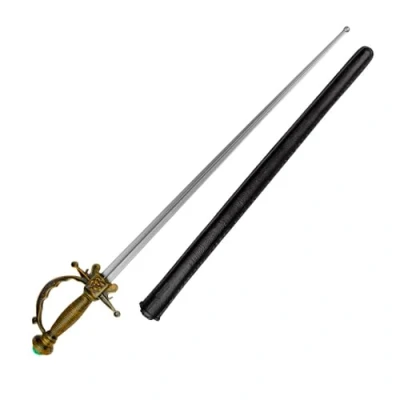 Image of Boland 00689 Musketeer Sword with Sheath, Multicoloured, Standard Size
