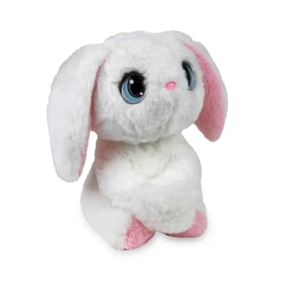 Image of My Fuzzy Friends Poppy The Snuggling Bunny Interactive Plush Pet Kids Toy, Loveable and Lifelike Companion for Boys Girls Aged 4 Years Plus with Over 50 Sounds Reactions