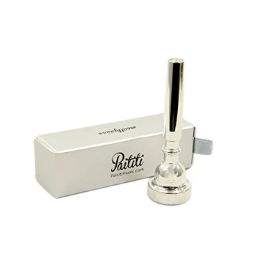 Image of Paititi Silver Plated Bb 5C Trumpet Mouthpiece