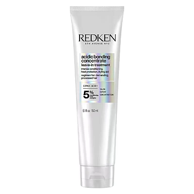 Image of REDKEN Acidic Bonding Concentrate Leave In Treatment, Bond Repair, Heat Protection, Adds Smoothness, Repairs and Protects, 150 ml